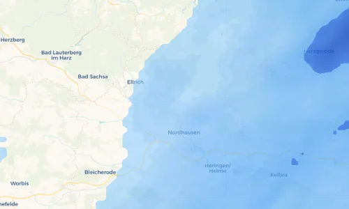 Regenradar Vorschaubild - Aktuelle Niederschläge in Niedersachswerfen und Umgebung