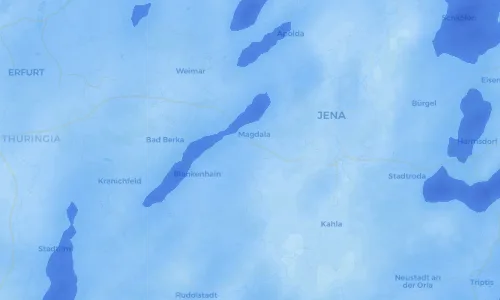 Regenradar Vorschaubild - Aktuelle Niederschläge in Niedersynderstedt und Umgebung