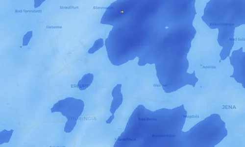 Regenradar Vorschaubild - Aktuelle Niederschläge in Niederzimmern und Umgebung