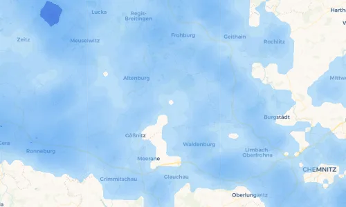 Regenradar Vorschaubild - Aktuelle Niederschläge in Nirkendorf und Umgebung
