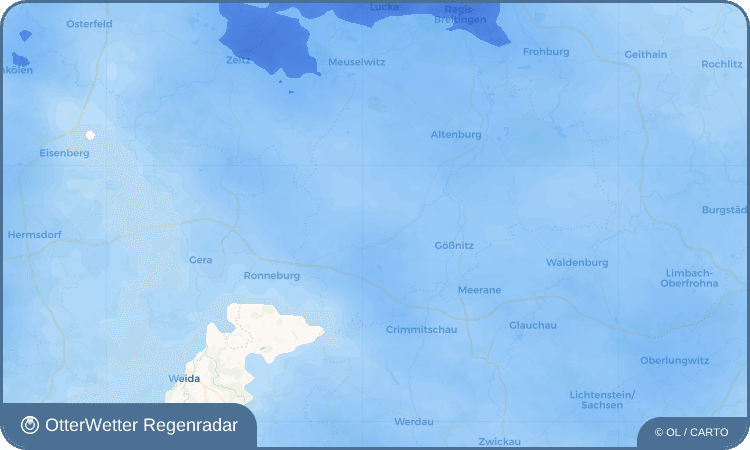 OtterWetter Regenradar-Widget Nödenitzsch