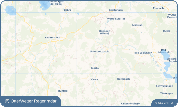 Wetter-Widget-Vorschau mit Vorhersagedaten für Oberbreitzbach
