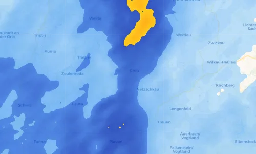 Regenradar Vorschaubild - Aktuelle Niederschläge in Obergrochlitz und Umgebung