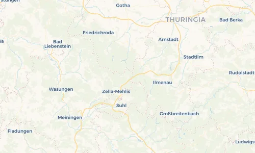 Regenradar Vorschaubild - Aktuelle Niederschläge in Oberhof und Umgebung