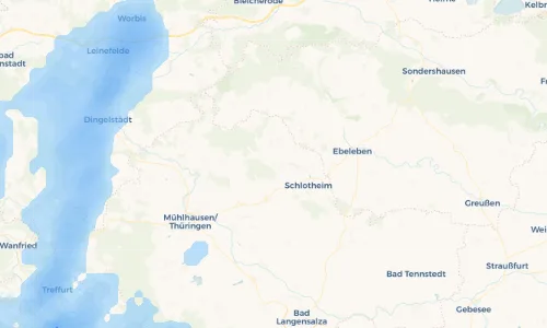 Regenradar Vorschaubild - Aktuelle Niederschläge in Obermehler und Umgebung