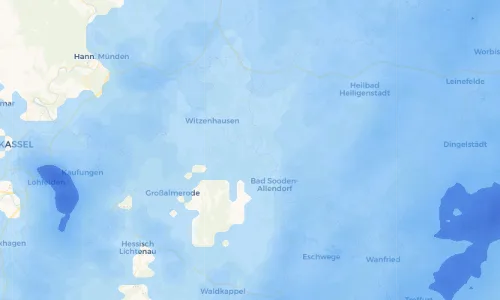 Regenradar Vorschaubild - Aktuelle Niederschläge in Oberrieden und Umgebung