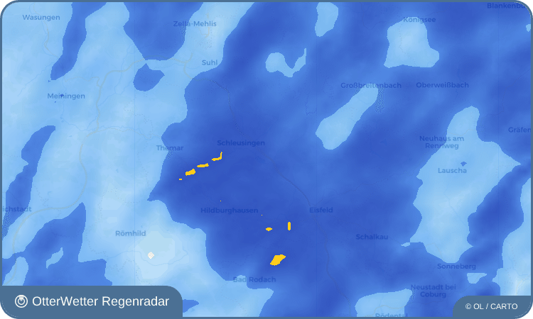 Widget-Vorschau für Oberrod Wetter-Widget-Vorschau mit Vorhersagedaten für Oberrod
