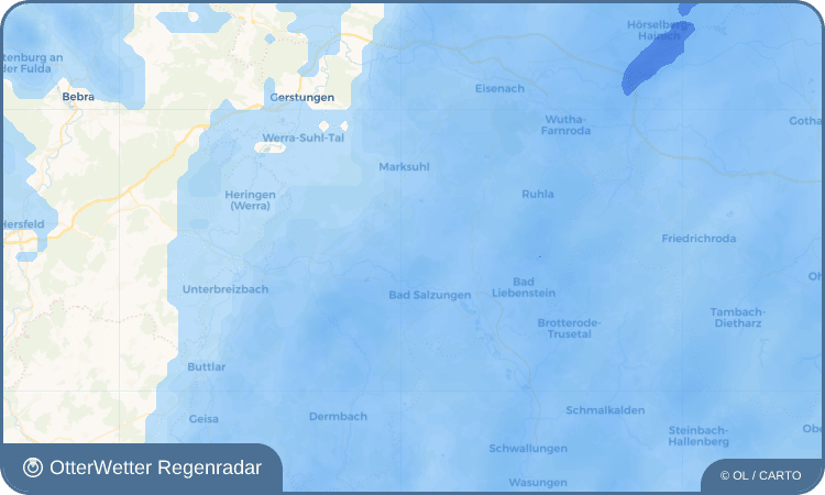 OtterWetter Regenradar-Widget Oberrohn