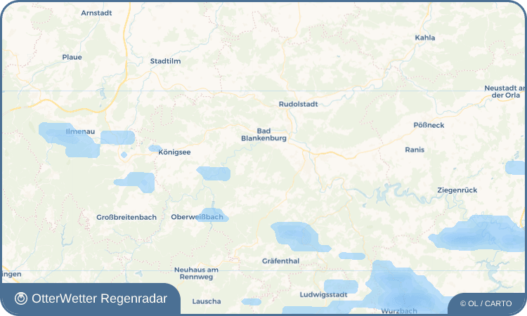 OtterWetter Regenradar-Widget Oberwirbach