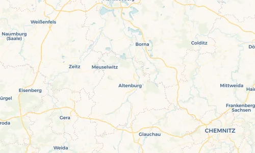Regenradar Vorschaubild - Aktuelle Niederschläge in Oberzetzscha und Umgebung