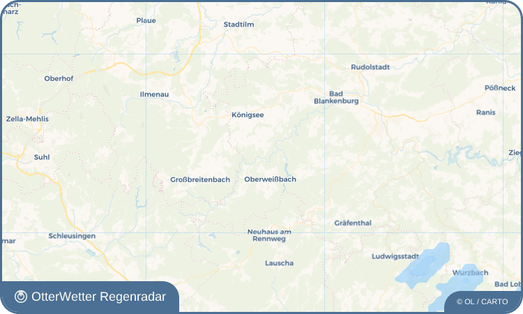 OtterWetter Regenradar-Widget Obstfelderschmiede