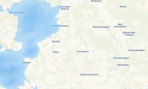 Regenradar Vorschaubild - Aktuelle Niederschläge in Oechsen und Umgebung