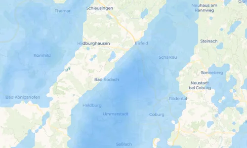 Regenradar-Vorschau: aktuelle Niederschläge in Oettingshausen und Umgebung