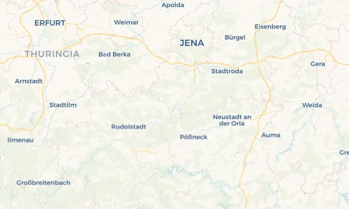 Regenradar Vorschaubild - Aktuelle Niederschläge in Orlamünde und Umgebung
