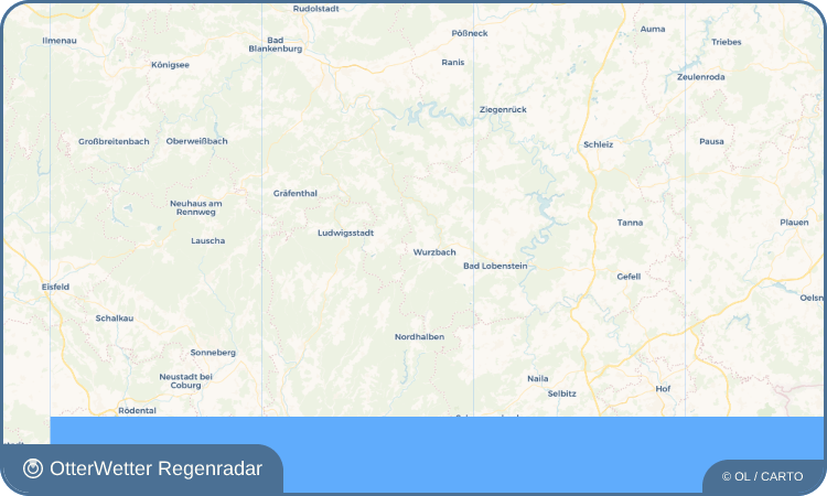 Widget-Vorschau für Oßla Wetter-Widget-Vorschau mit Vorhersagedaten für Oßla