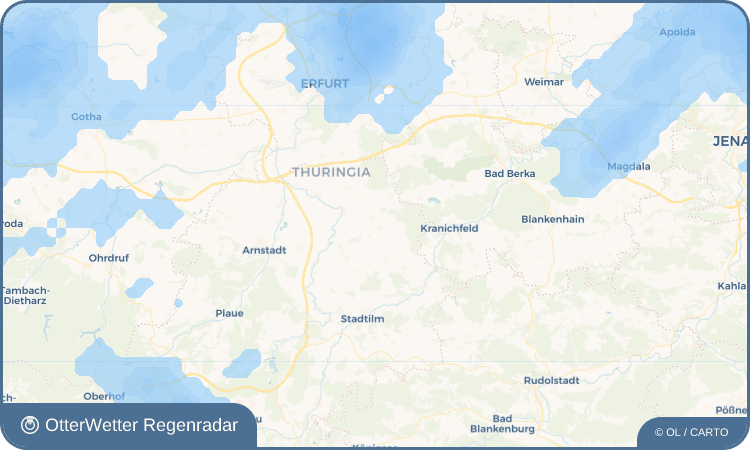 Widget-Vorschau für Osthausen Wetter-Widget-Vorschau mit Vorhersagedaten für Osthausen
