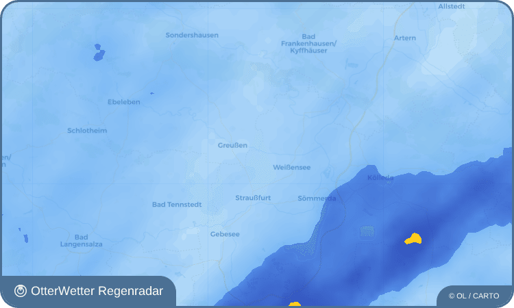 OtterWetter Regenradar-Widget Ottenhausen