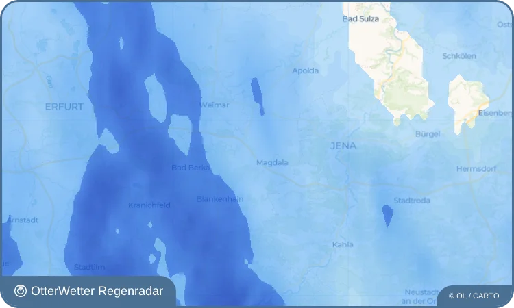 Wetter-Widget-Vorschau mit Vorhersagedaten für Ottstedt