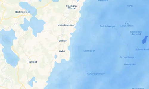 Regenradar Vorschaubild - Aktuelle Niederschläge in Otzbach und Umgebung