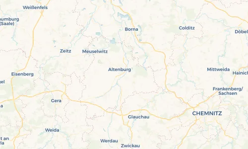 Regenradar Vorschaubild - Aktuelle Niederschläge in Paditz und Umgebung