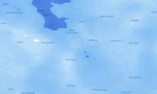 Regenradar Vorschaubild - Aktuelle Niederschläge in Pähnitz und Umgebung