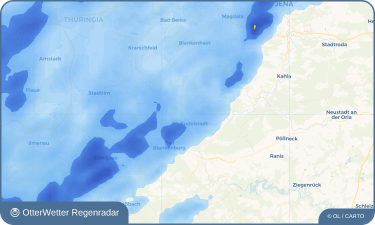 Widget-Vorschau für Pflanzwirbach Wetter-Widget-Vorschau mit Vorhersagedaten für Pflanzwirbach