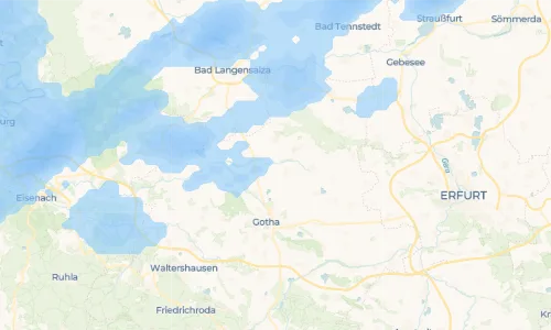 Regenradar Vorschaubild - Aktuelle Niederschläge in Pfullendorf und Umgebung