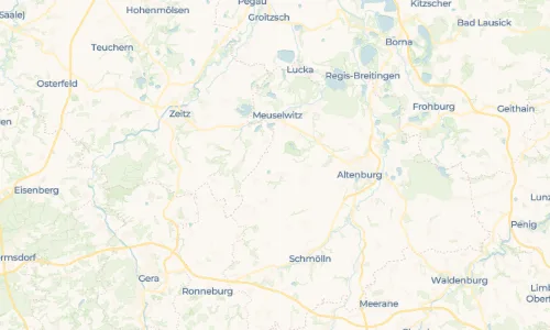 Regenradar Vorschaubild - Aktuelle Niederschläge in Pöhla und Umgebung