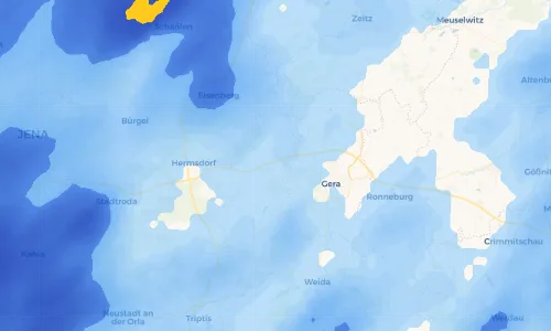 Regenradar Vorschaubild - Aktuelle Niederschläge in Pörsdorf und Umgebung