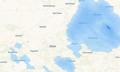 Regenradar Vorschaubild - Aktuelle Niederschläge in Porstendorf und Umgebung