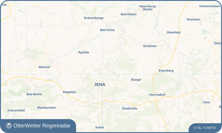 OtterWetter Regenradar-Widget Porstendorf