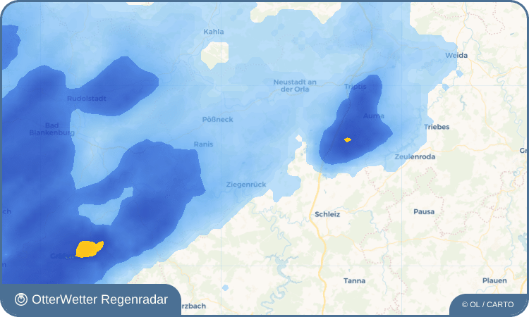 OtterWetter Regenradar-Widget Posen