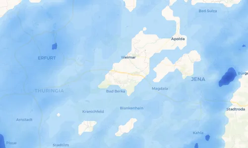 Regenradar Vorschaubild - Aktuelle Niederschläge in Possendorf und Umgebung