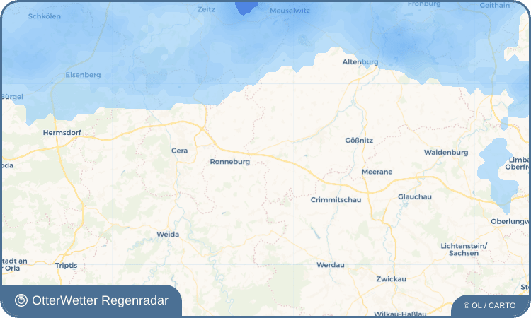 OtterWetter Regenradar-Widget Posterstein