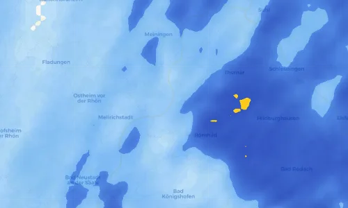 Regenradar Vorschaubild - Aktuelle Niederschläge in Queienfeld und Umgebung