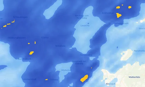 Regenradar Vorschaubild - Aktuelle Niederschläge in Rabenäußig und Umgebung