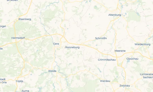 Regenradar Vorschaubild - Aktuelle Niederschläge in Raitzhain und Umgebung