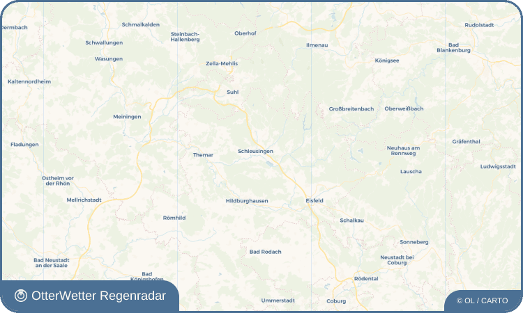 OtterWetter Regenradar-Widget Ratscher