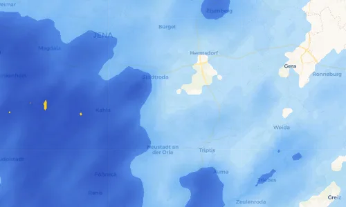 Regenradar Vorschaubild - Aktuelle Niederschläge in Rattelsdorf und Umgebung