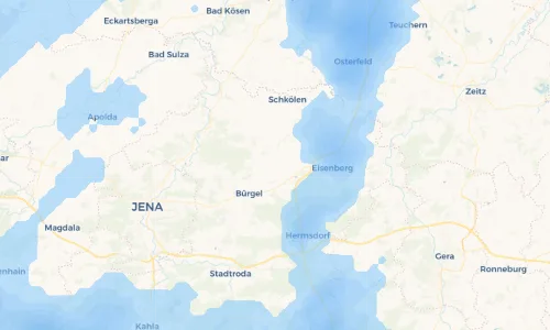 Regenradar Vorschaubild - Aktuelle Niederschläge in Rauschwitz und Umgebung