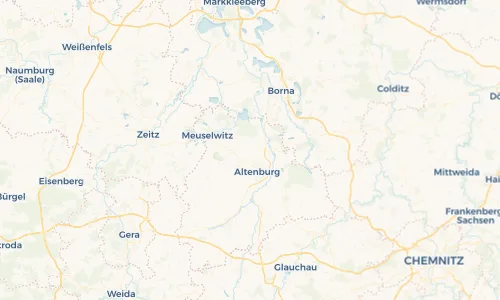 Regenradar Vorschaubild - Aktuelle Niederschläge in Rautenberg und Umgebung