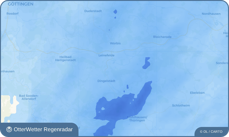 OtterWetter Regenradar-Widget Reifenstein