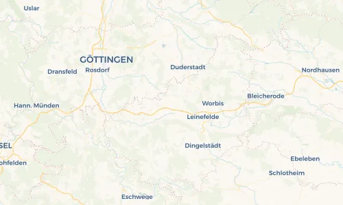 Regenradar Vorschaubild - Aktuelle Niederschläge in Reinholterode und Umgebung