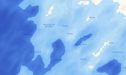 Regenradar Vorschaubild - Aktuelle Niederschläge in Reinsdorf und Umgebung