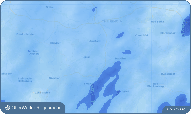 OtterWetter Regenradar-Widget Reinsfeld
