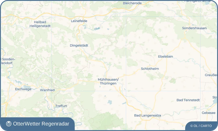 Wetter-Widget-Vorschau mit Vorhersagedaten für Reiser