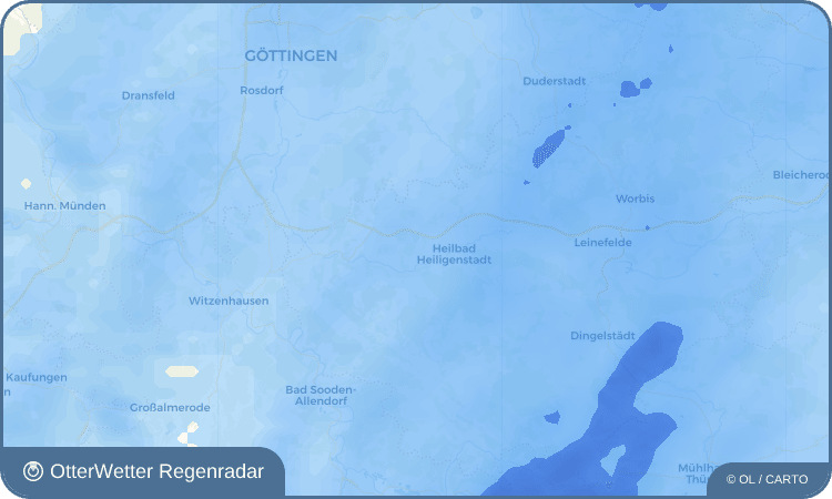 OtterWetter Regenradar-Widget Rengelrode