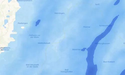 Regenradar Vorschaubild - Aktuelle Niederschläge in Rentwertshausen und Umgebung