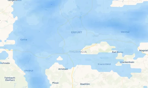 Regenradar Vorschaubild - Aktuelle Niederschläge in Rhoda und Umgebung