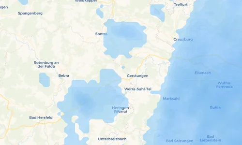 Regenradar Vorschaubild - Aktuelle Niederschläge in Richelsdorf und Umgebung